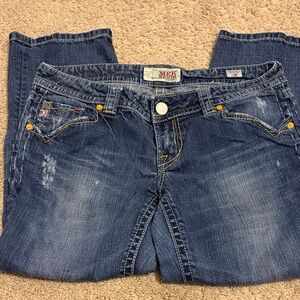 MEK Dark Blue Women's Boot Cut Jeans